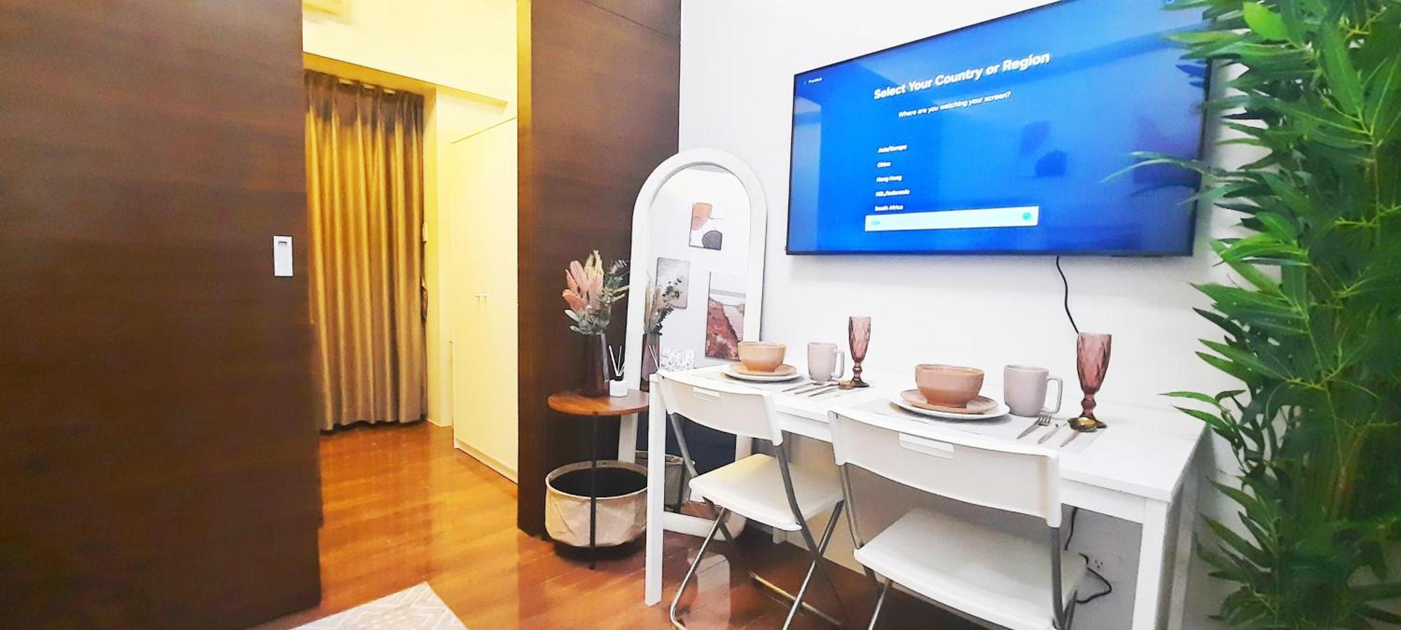 Stylish&Comfort Unit With Balcony In Air Makati Makati City Kültér fotó