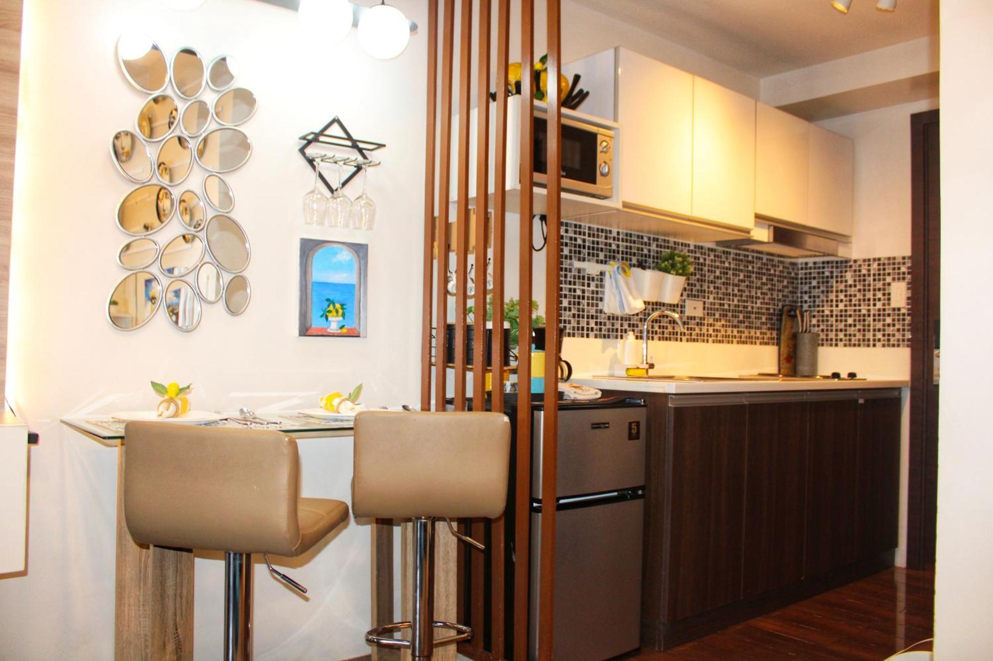 Stylish&Comfort Unit With Balcony In Air Makati Makati City Kültér fotó